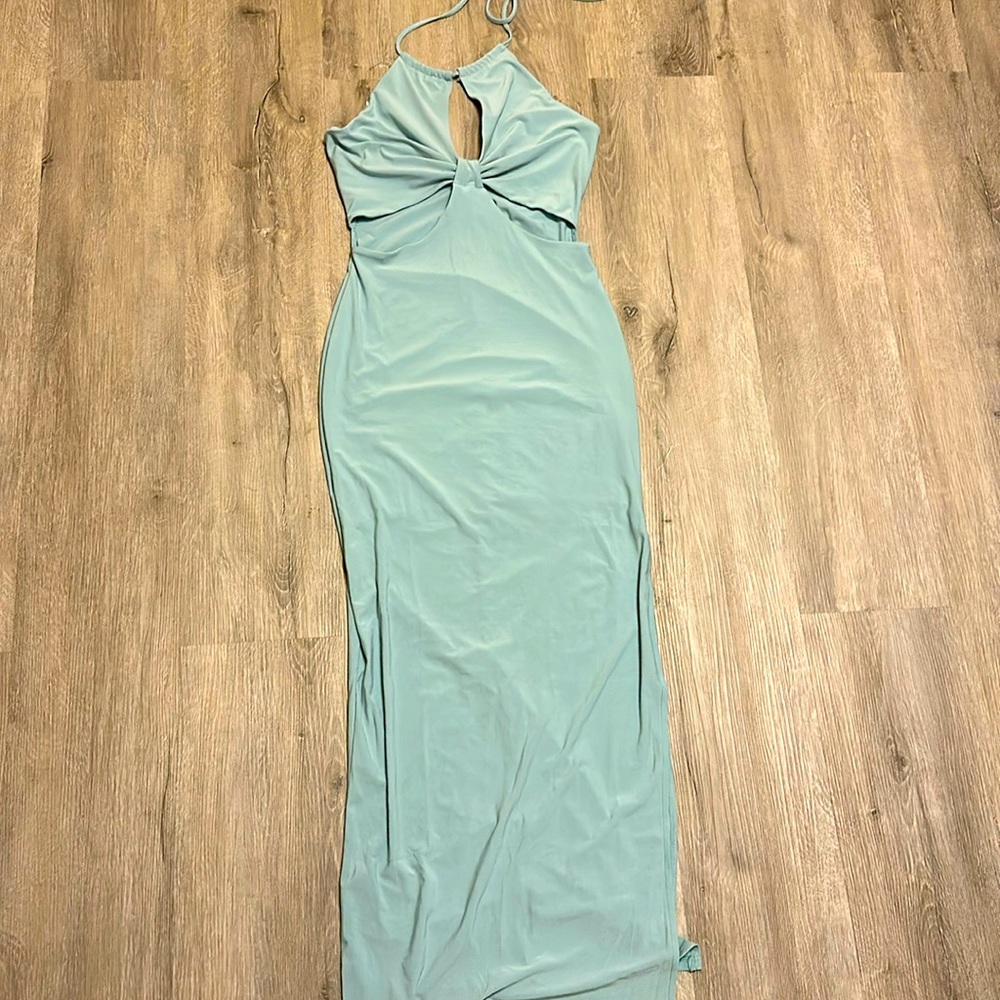 Maxi dress with cutout detailing sz medium